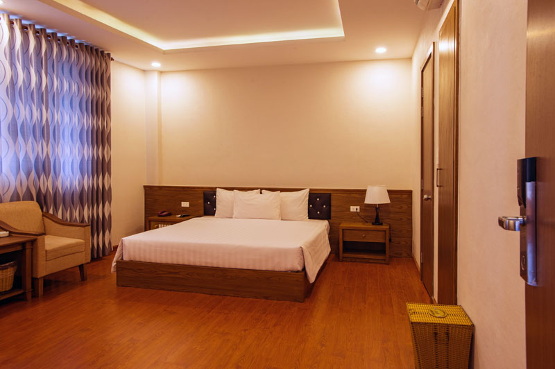 phòng nghỉ khách sạn phú thọ deluxe 1 giường